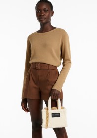 TEDDY BEIGE MINI TOTE BAG